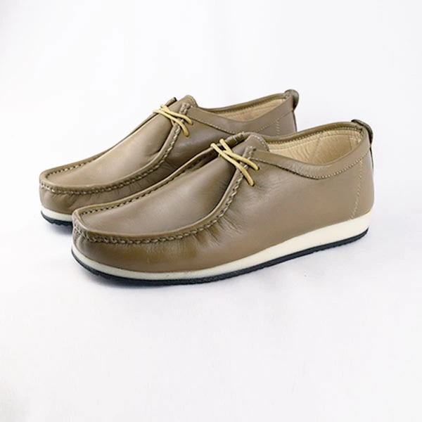 Chaussure pour homme 807-1 beige 100% cuir ..........  miniature